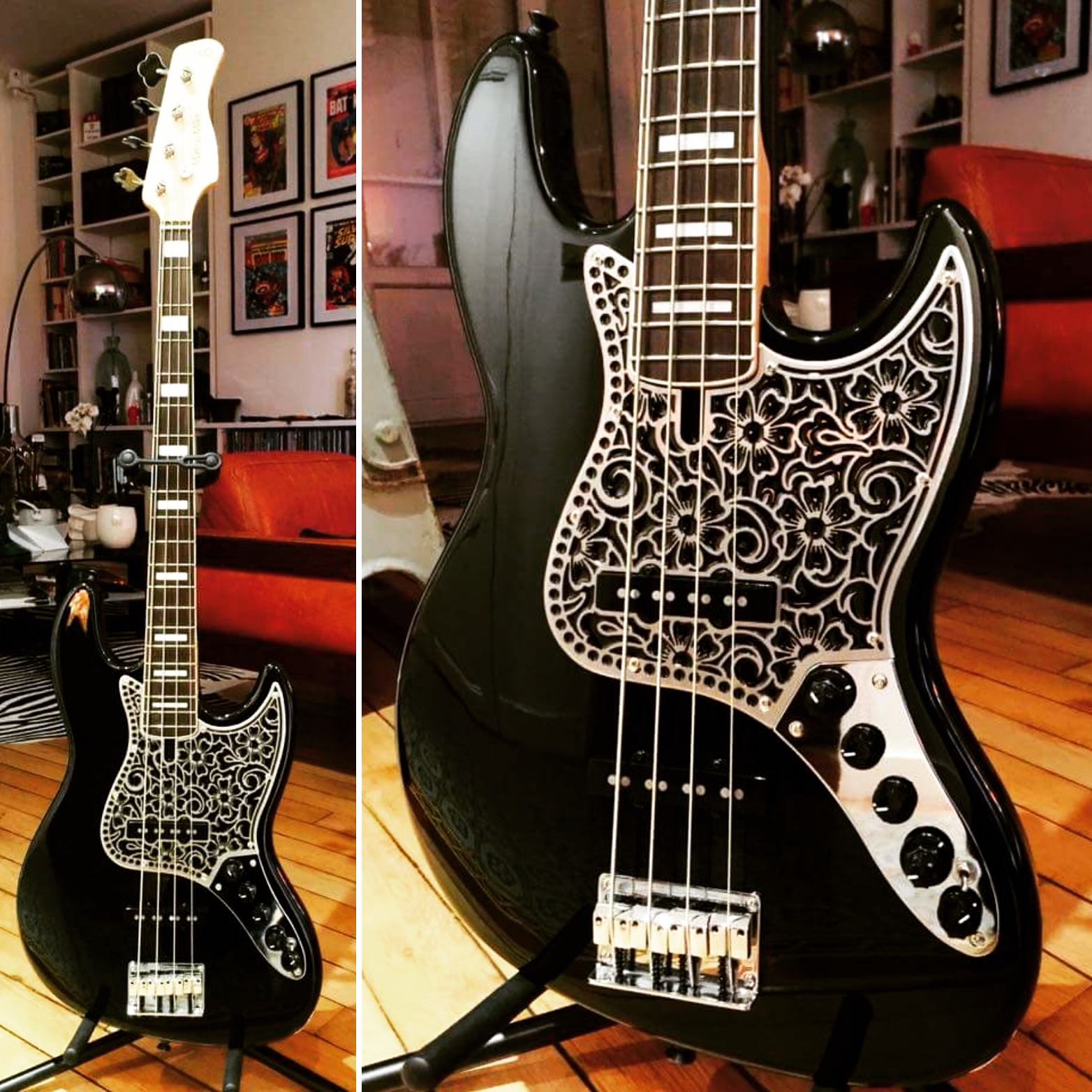 Pickguard Finished Gallery Alperious Custom Pickguard