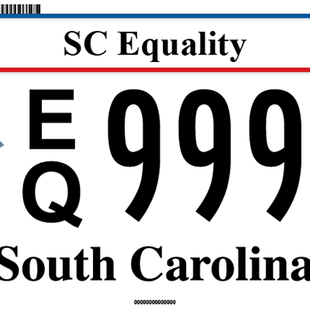 SCEQ License Plate