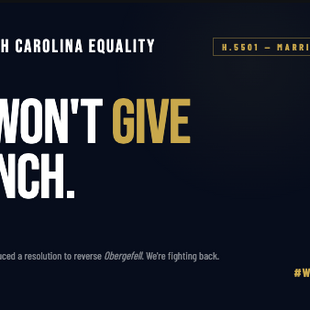 South Carolina H.5501: SC Equality Responds to the Threat to Marriage Equality