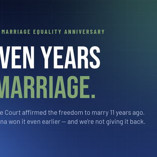 Marriage Equality Turns 11: South Carolina Won It Early