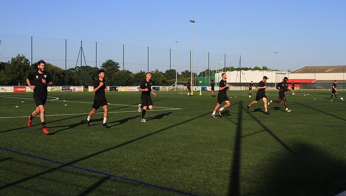 Retour en images sur la séance de reprise de nos seniors N3.