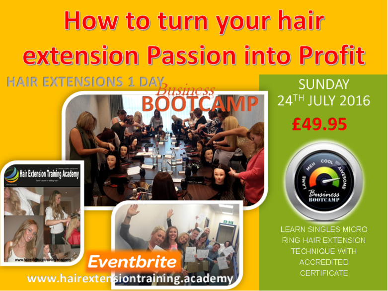 how to turn your hair extension passion into profit flyer diane shawe