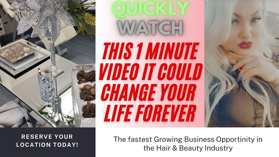 start your own hair extension business info 1 min
