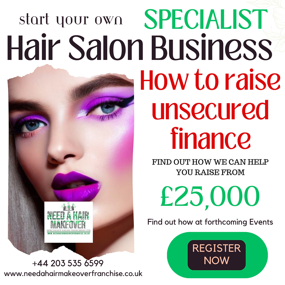 Don't get left behind! Explore a game-changing opportunity in the specialist hair salon in