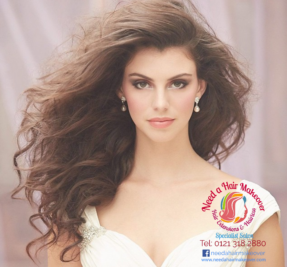 wedding hair package hair extensions
