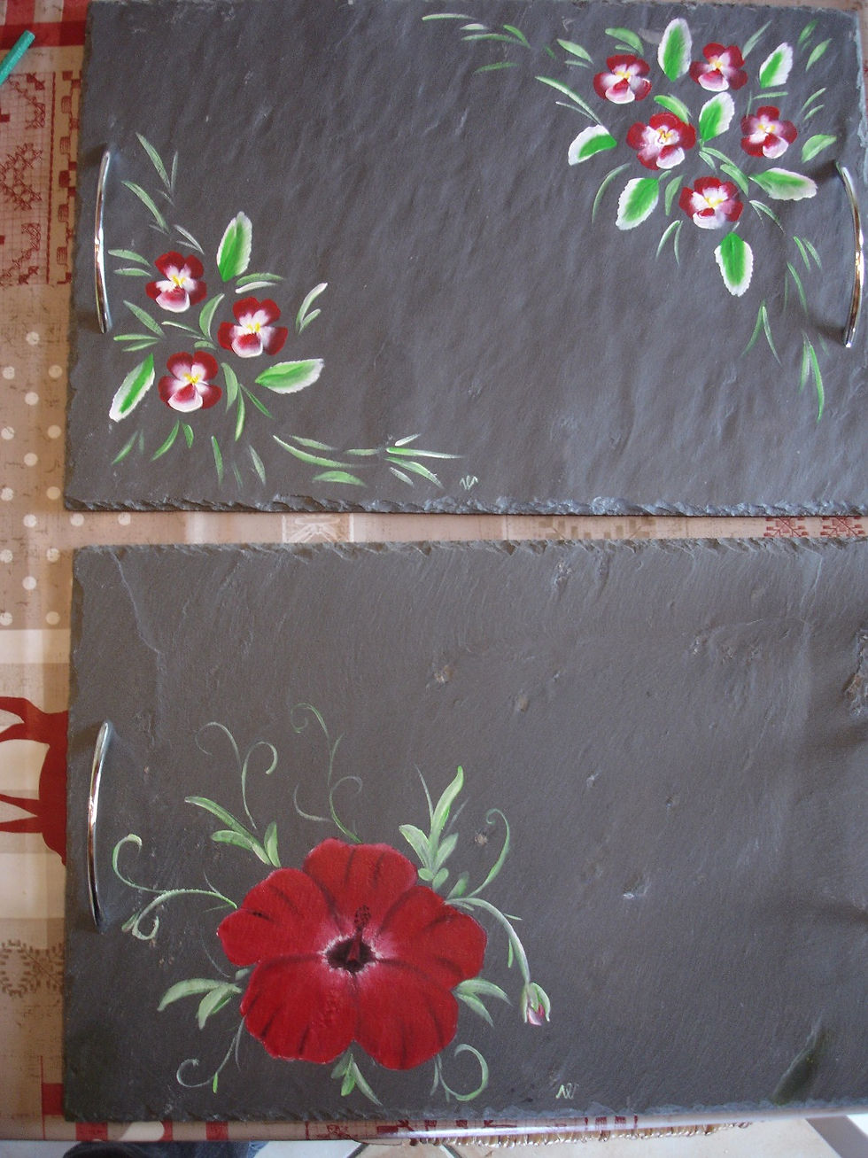 plateau rectangle ardoise45*29 cm