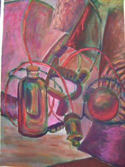 Red and Green Still Life