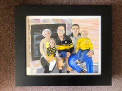 Superimposed Portrait