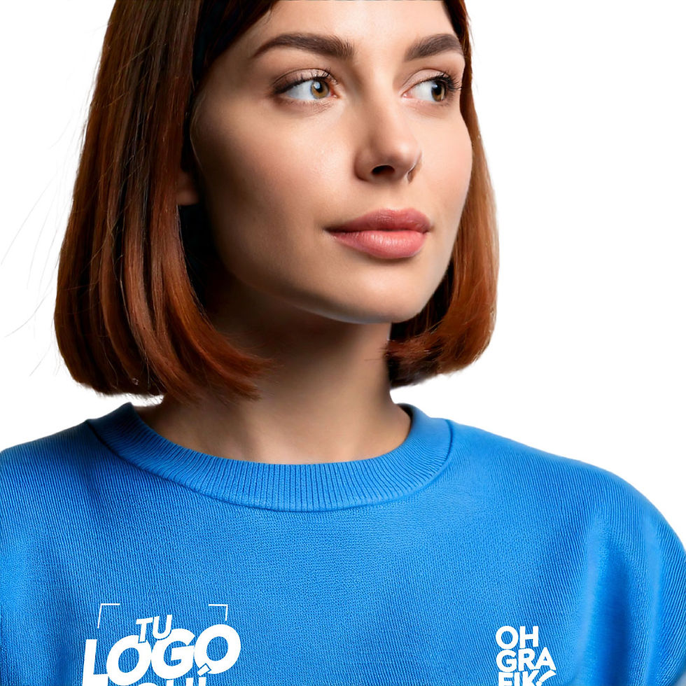 Miniatura: Polerones Polo personalizados con 1 estampado DTF