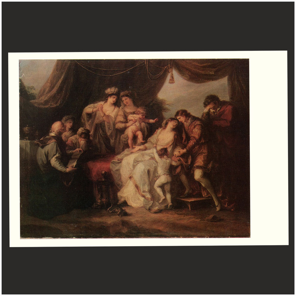 Анжелика Кауффман. "Отравление Элеонора", 1782 г.