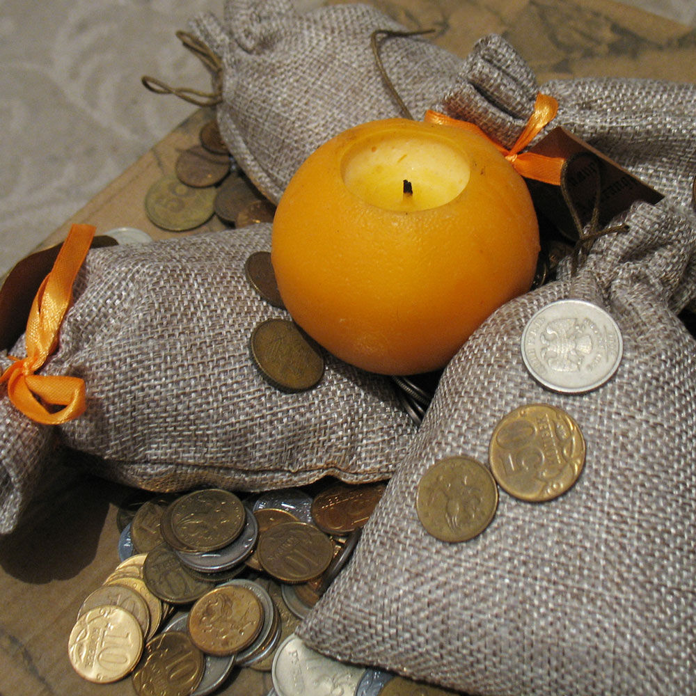 Свеча "Апельсин"