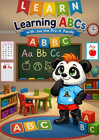 Joe the Pre-K Panda ABC Front Cover.png