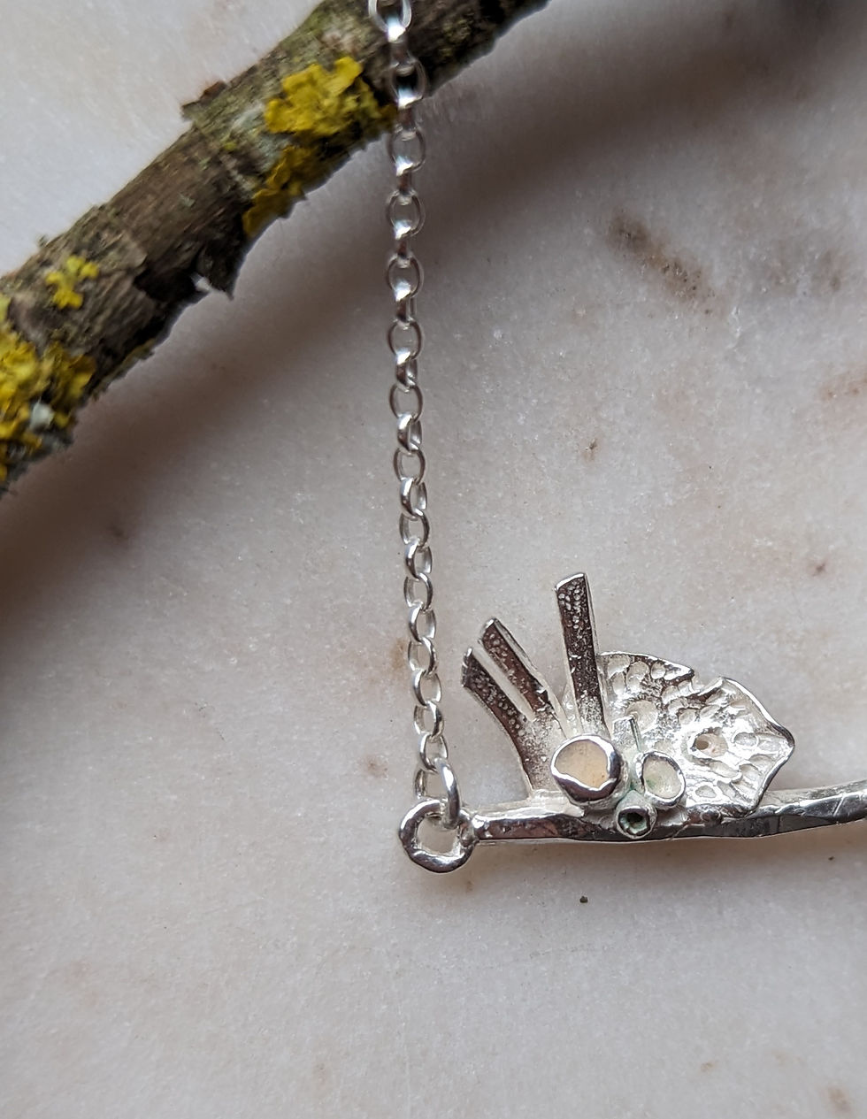 Thumbnail: Leafy Branch Necklace