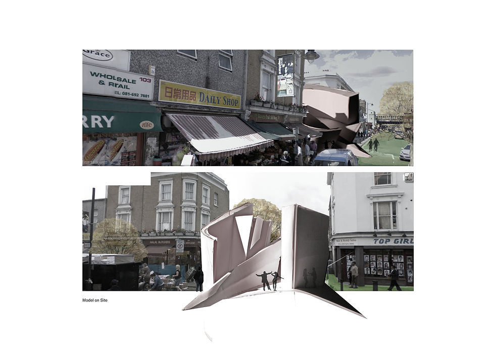 Model Montage on site