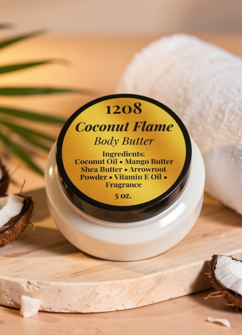Coconut Flame Body Butter