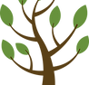 Minimalistic Tree Illustration