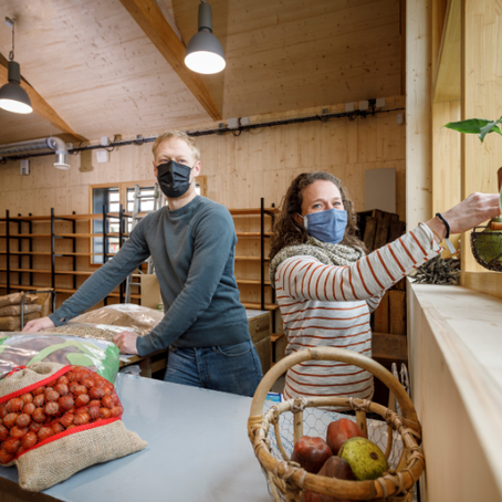 Un magasin de produits locaux au Champs des Bruyères