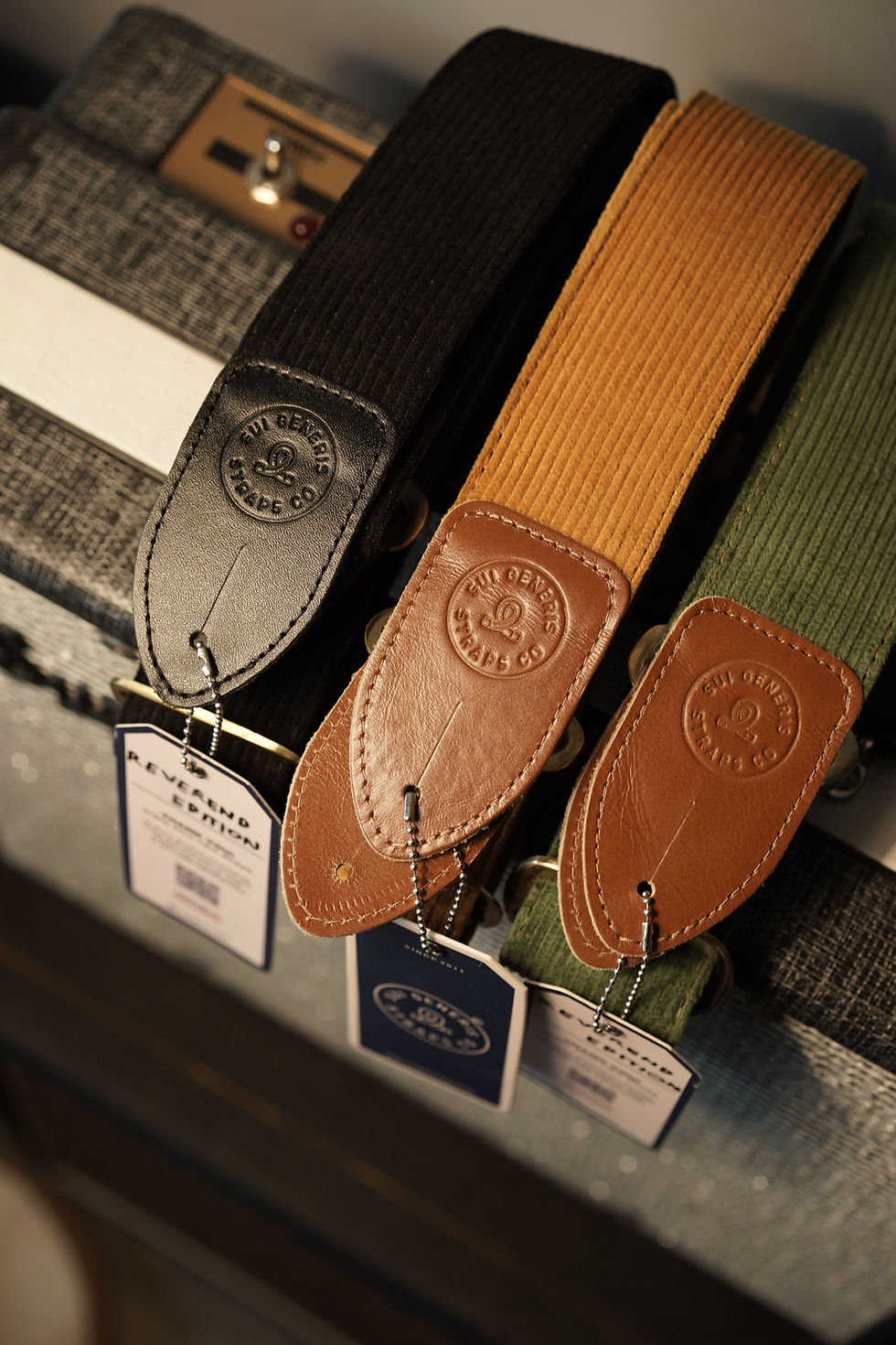 Thumbnail: Sui Generis Straps | Yellow Corduroy