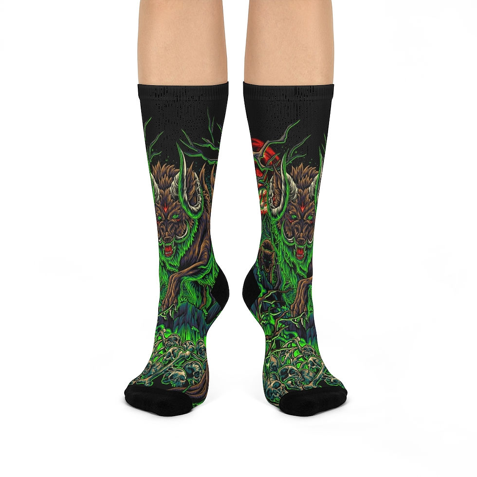 Thumbnail: Forest Wolf Socks