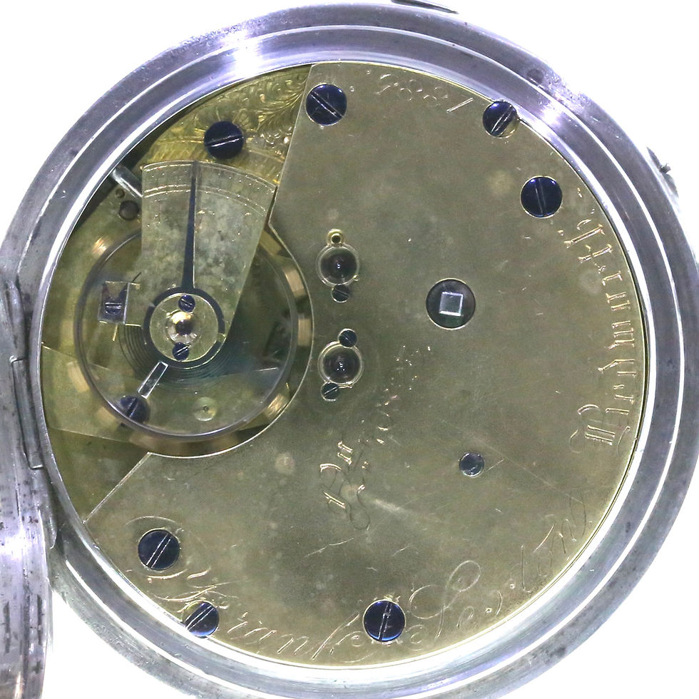 Thumbnail: 1892 Lexton Chronograph Pocket Watch