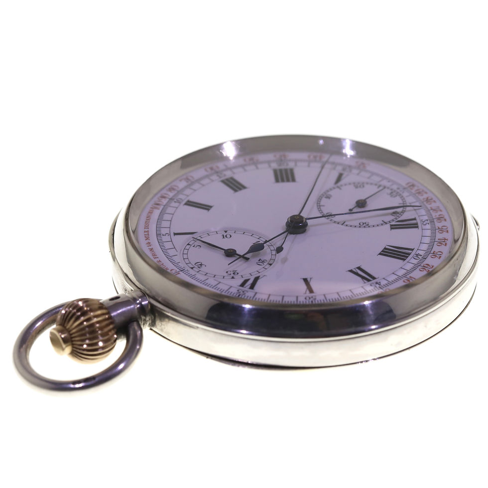 Thumbnail: 1909 Complicated Chronograph Pocket Watch