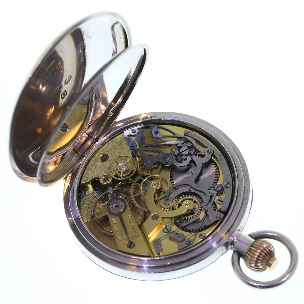 Thumbnail: 1909 Complicated Chronograph Pocket Watch