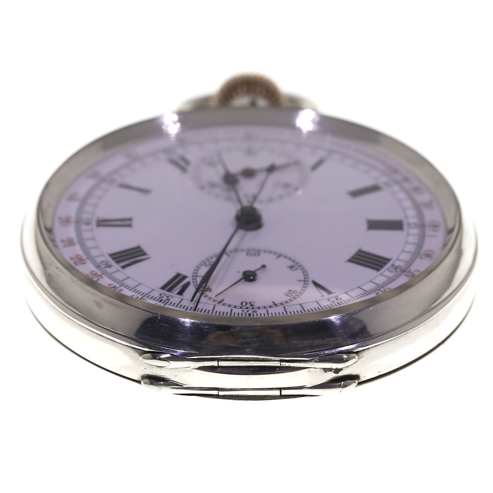 Thumbnail: 1909 Complicated Chronograph Pocket Watch