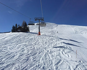 Skipiste in den Chiemgauer Alpen