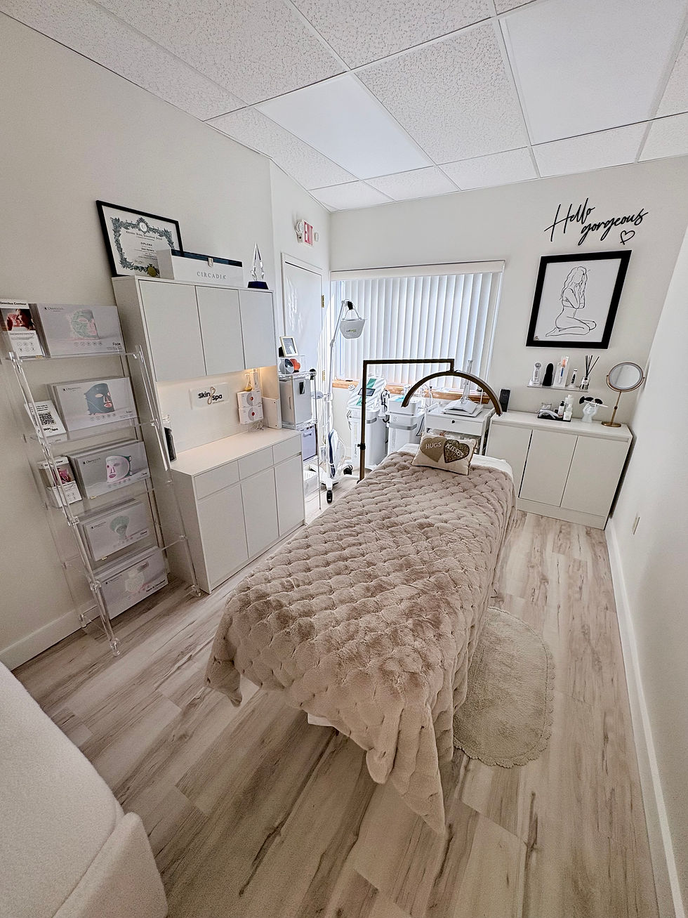 Skin 8 Spa treatment room