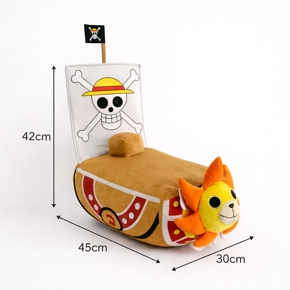 Thumbnail: One Piece cushion pillow - Going Merry/Thousand Sunny