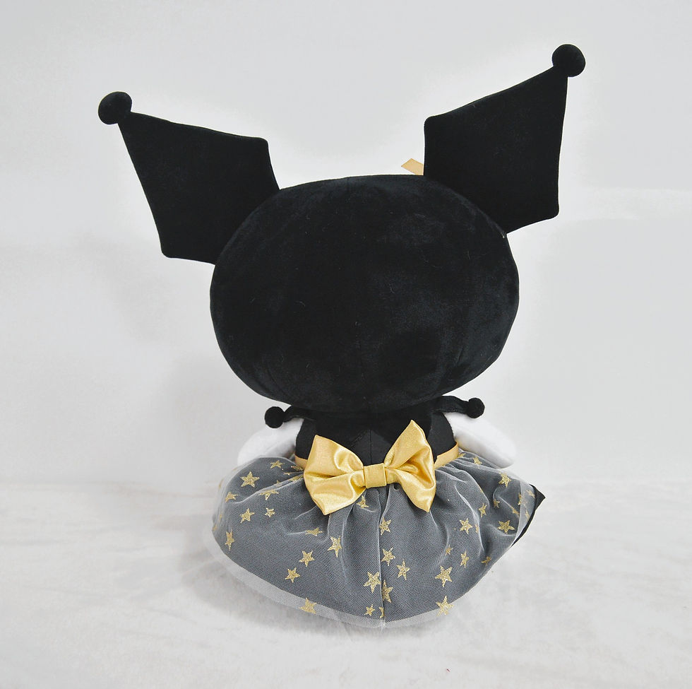 Thumbnail: SANRIO 'Black Gold' series 9in/15in plush - Kuromi
