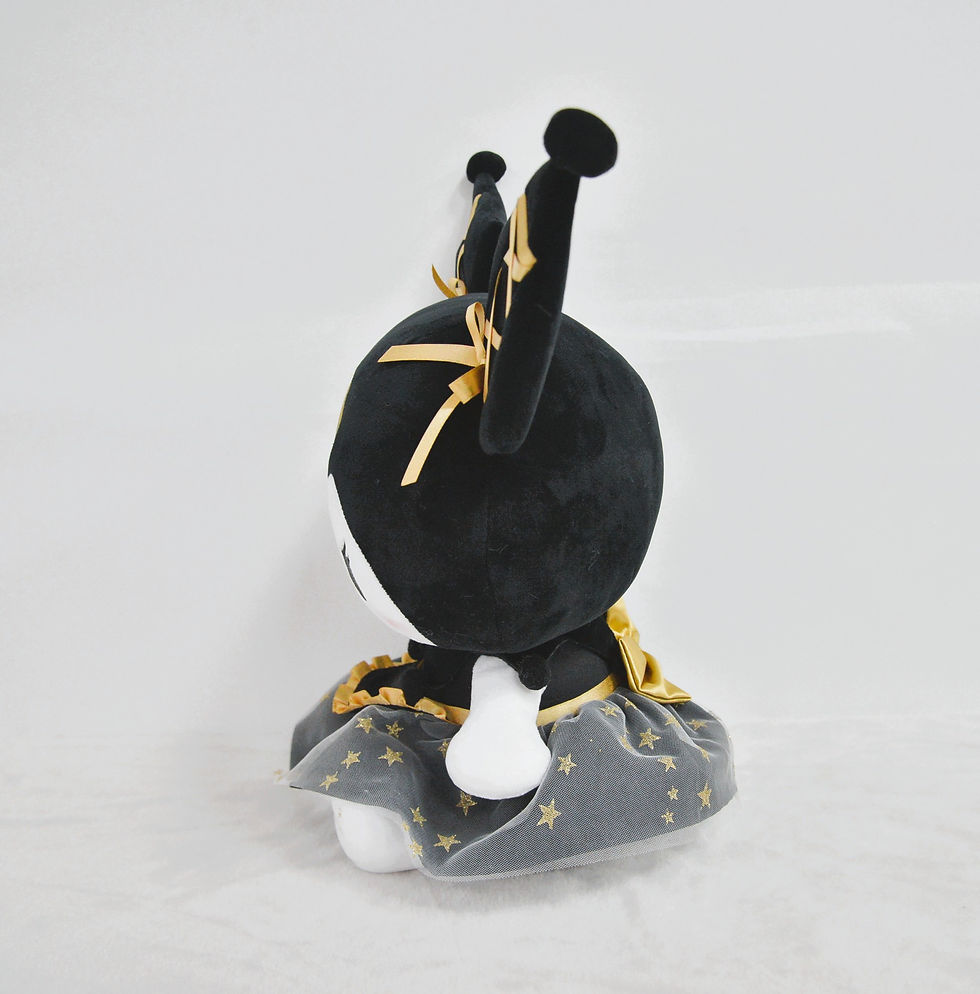 Thumbnail: SANRIO 'Black Gold' series 9in/15in plush - Kuromi