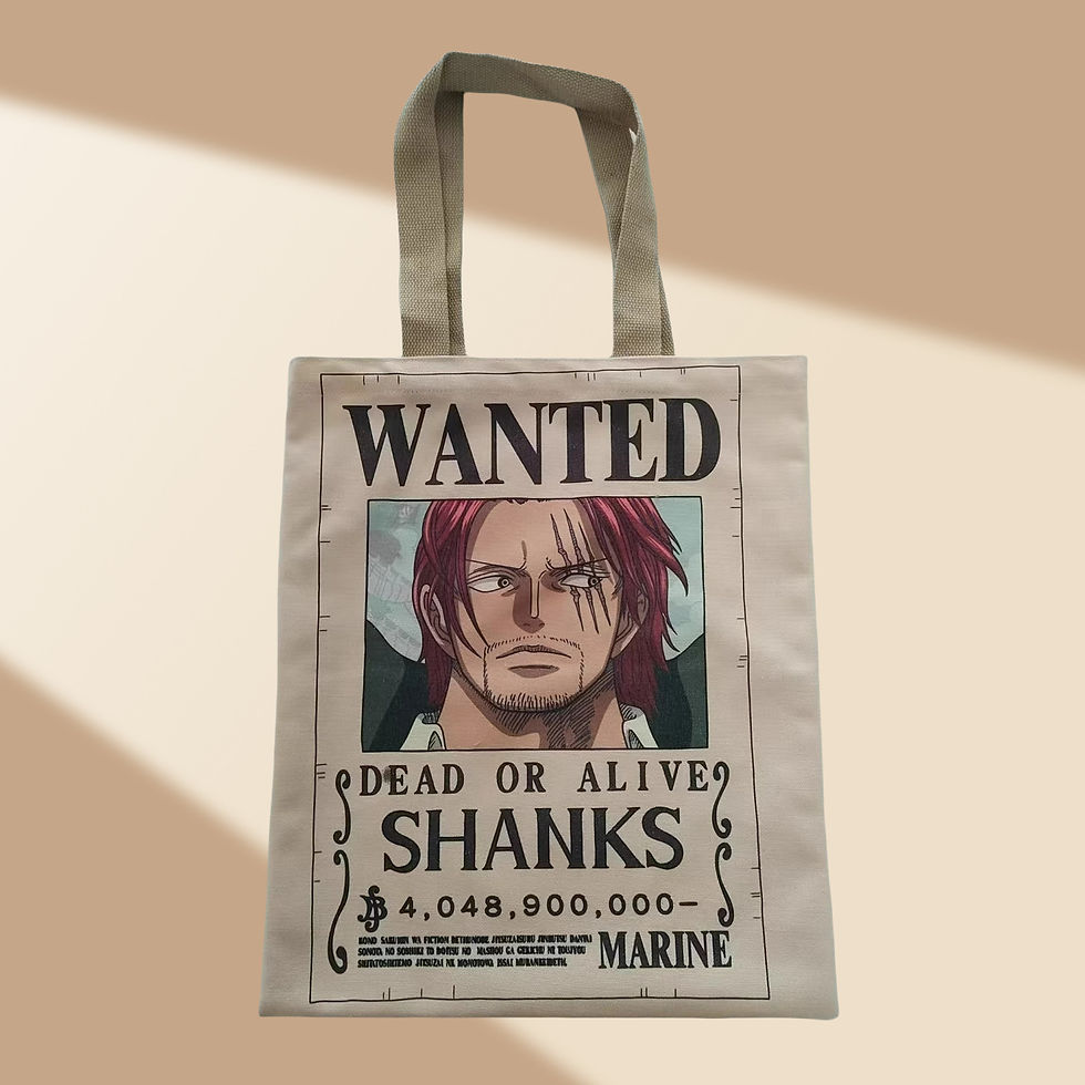Thumbnail: One Piece canvas tote bags - Grand Land Characters