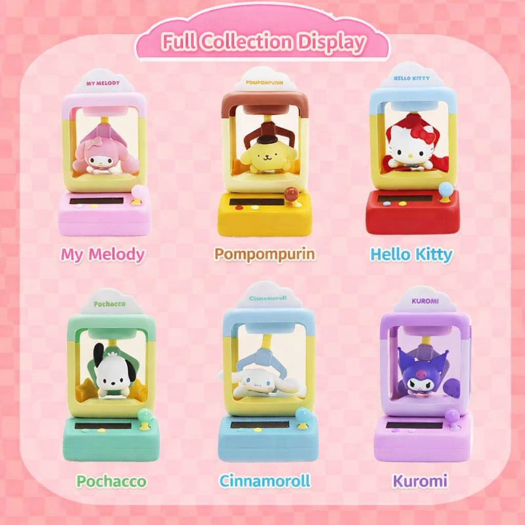 SANRIO 'Claw Machine' series gachapon blind box - ALL 5 styles