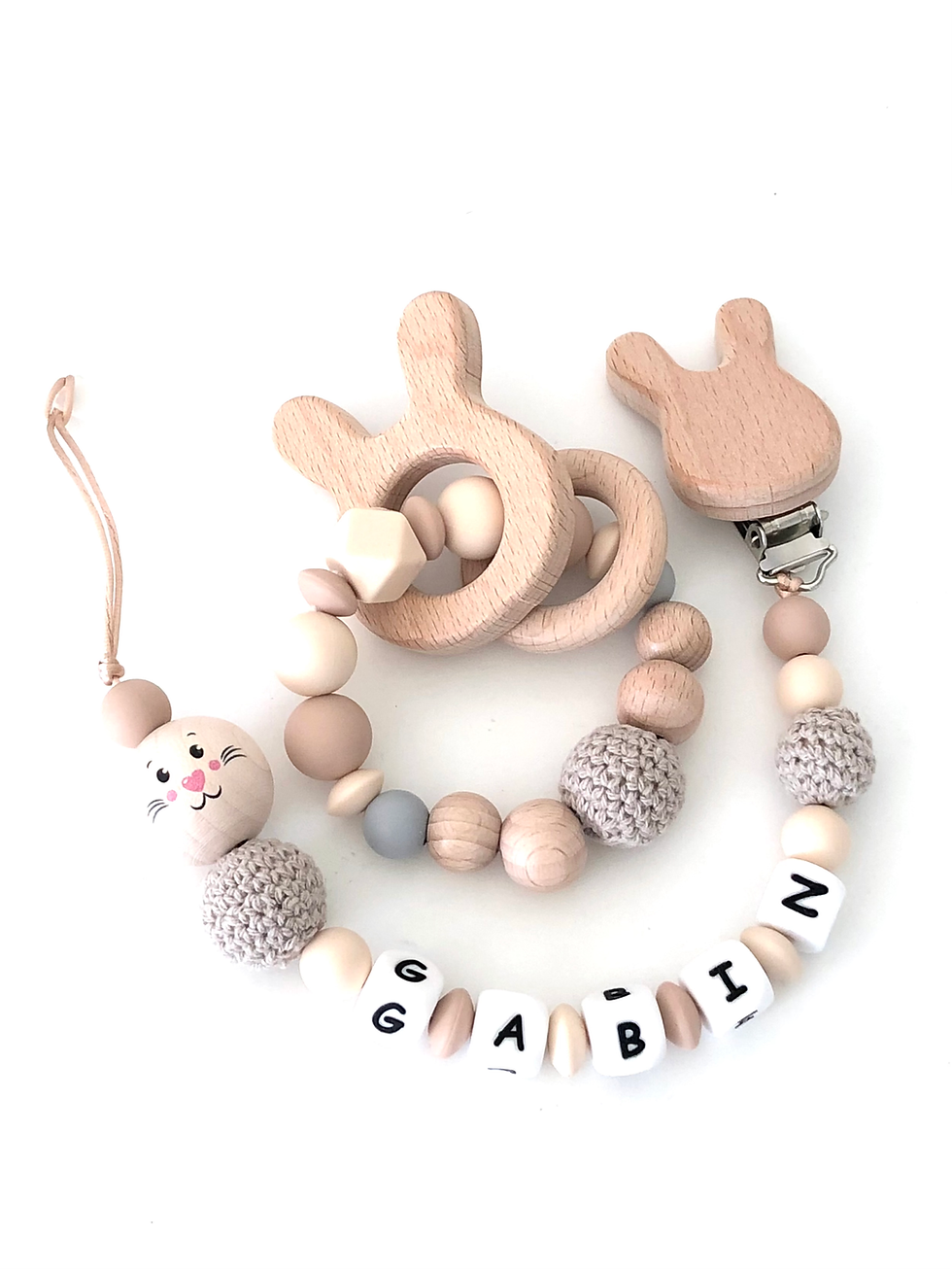 kit attache tétine à faire soi-même