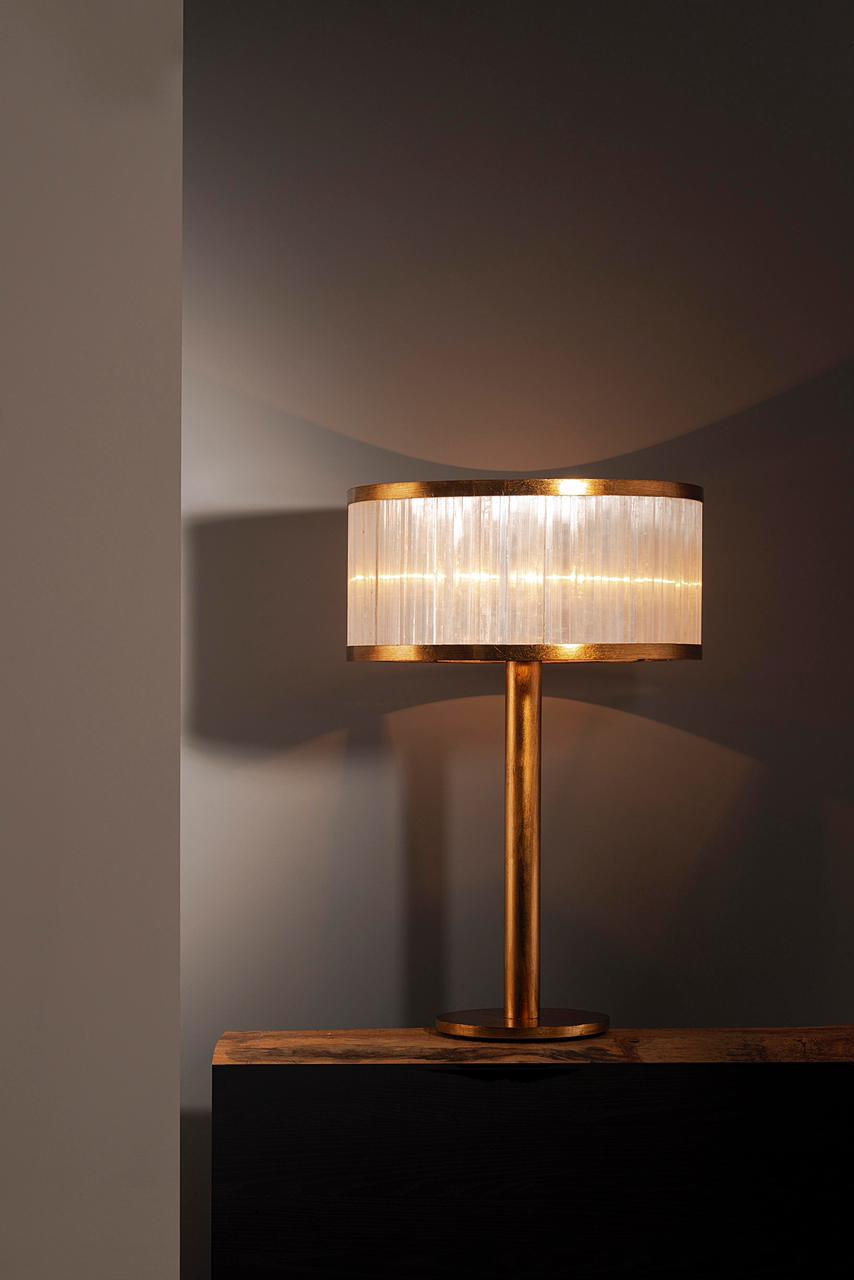 Drum Table Lamp