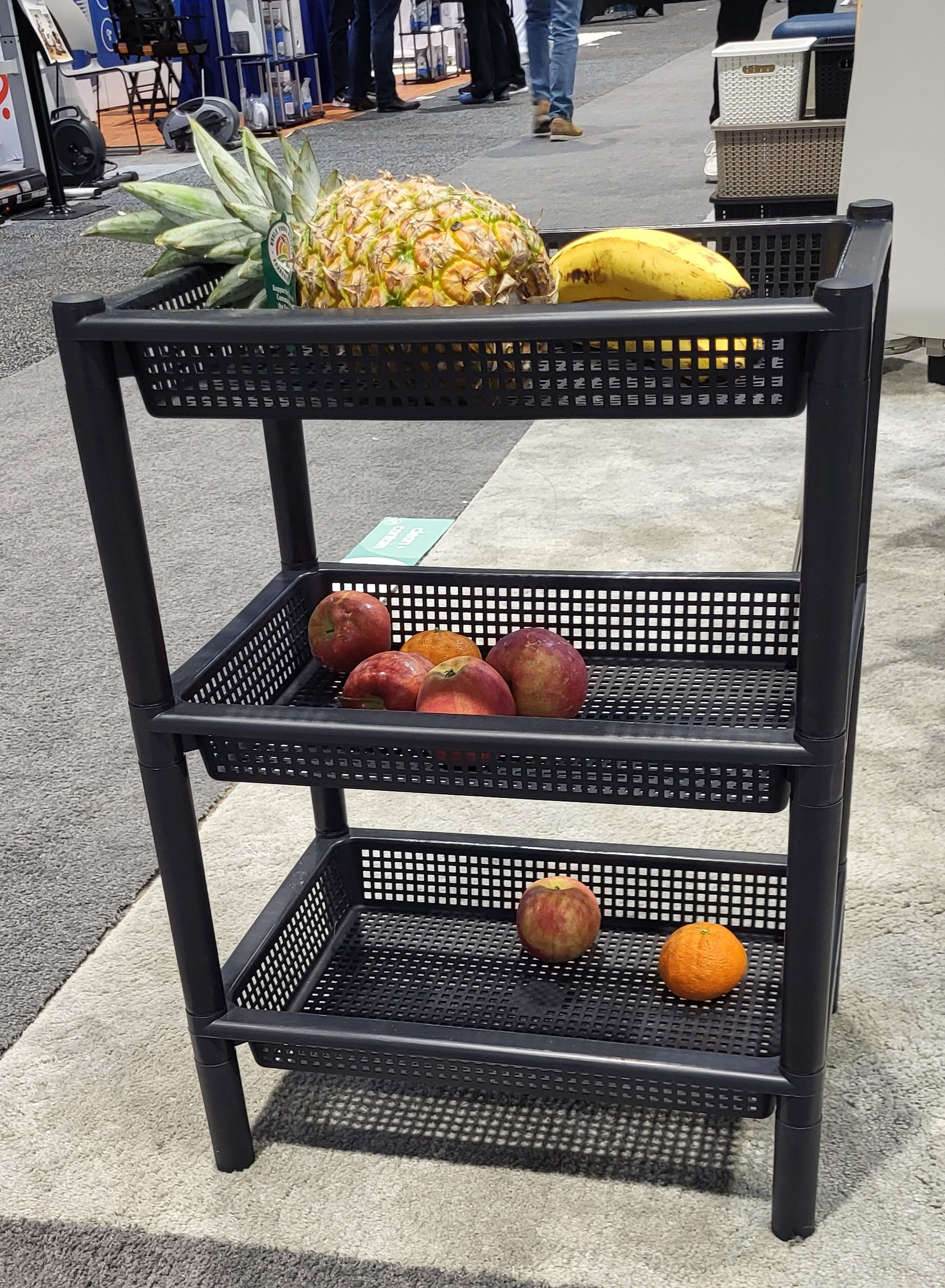 Plastic Shelving Unit at the Inspired Home Show, Chicago