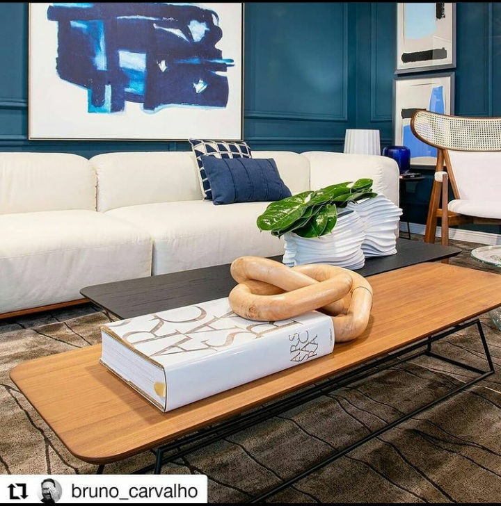 Miniatura: Chain Links. Wooden adornment to hang or decorate a table