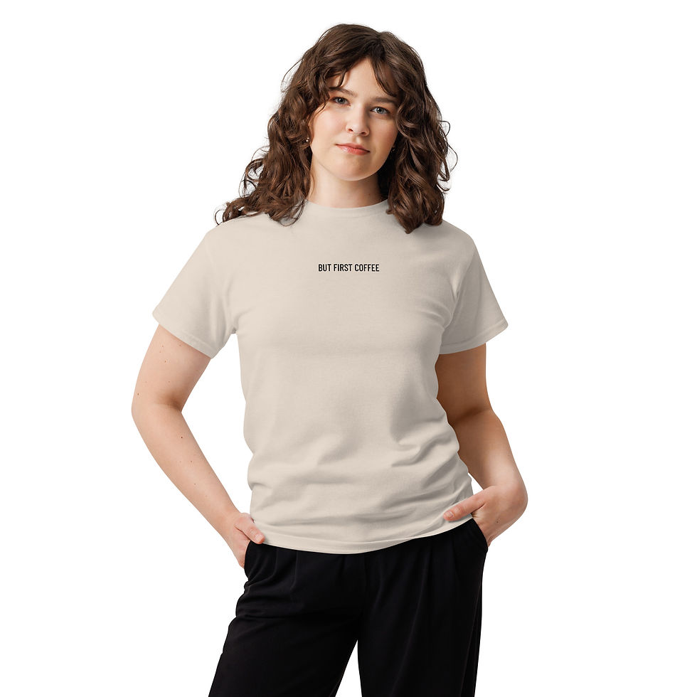 Thumbnail: But First Coffee Unisex T-Shirt
