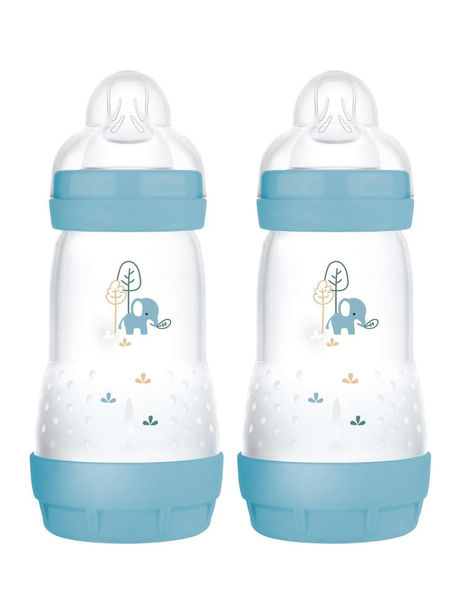 MAM Easy Start Self Sterilising Anti-Colic Baby Bottle Pack of 2 (2 x 260 ml)