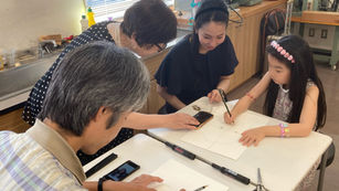 顔学オンラインサロンオフ会「お面似顔絵ワークショップ&OFF会」のご報告