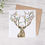 Thumbnail: Christmas Reindeer Greetings Card