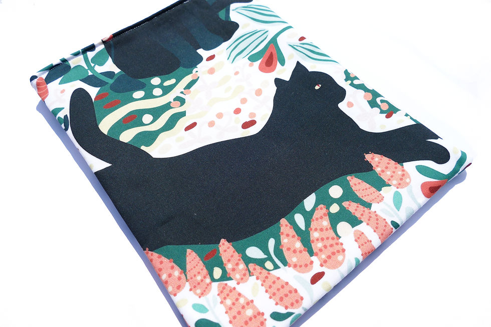 Thumbnail: Black Cat Book Sleeve