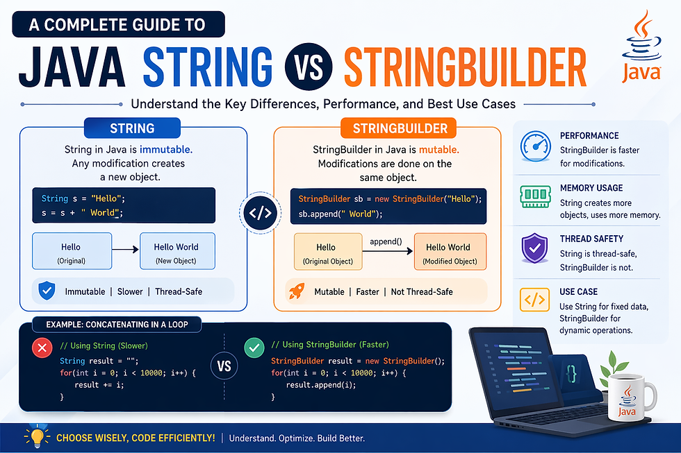 A Complete Guide to Java String vs StringBuilder