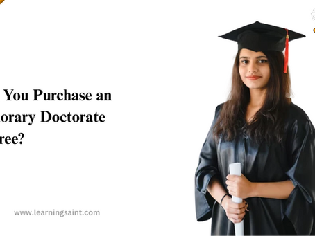 Can You Purchase an Honorary Doctorate Degree?