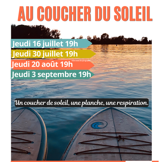 SUP YOGA à Contrecoeur