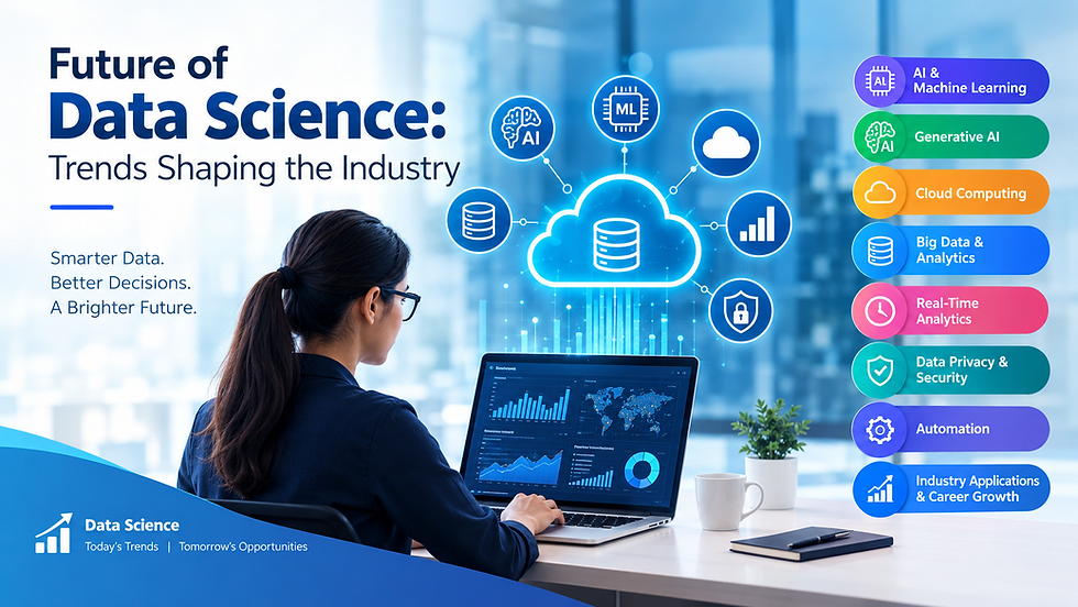 Future of Data Science: Trends Shaping the Industry