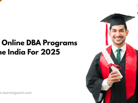 Best Online DBA Programs in India for 2025