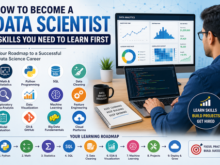 How to Become a Data Scientist: Skills You Need to Learn First