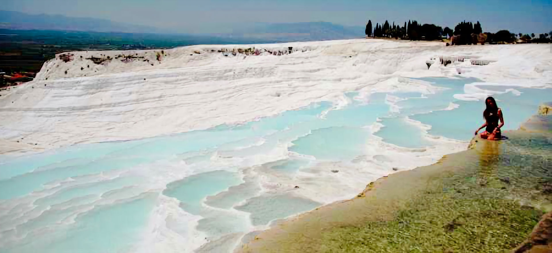 Античний Басейн Клеопатри-Памуккале-Pamukkale-Ієраполь-Ієраполіс-Хіераполіс-Hierapolis